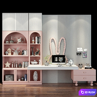 Furniture for a children 0504 3D Model Vray