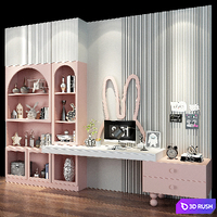 Furniture for a children 0504 3D Model Vray