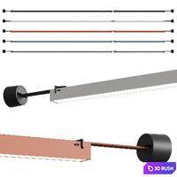 Vibia Plusminus 3D Model Vray, Corona