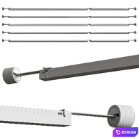 Vibia Plusminus 3D Model Vray, Corona