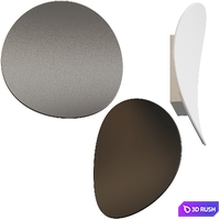 Malibu Discs by Sonneman Lighting 3D Model Vray, Corona