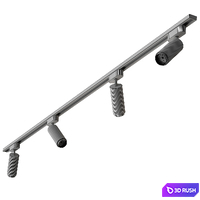 Track light Novotech Pipe 370414 3D Model Vray, Corona