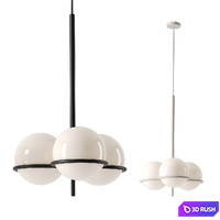 Era Chandelier by Ferm Living 3D Model Corona