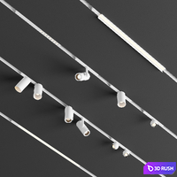 Modular Lighting Instruments Pista 3D Model Corona