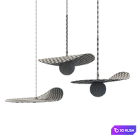 Pendant light Kdln Flow 3D Model Vray, Corona