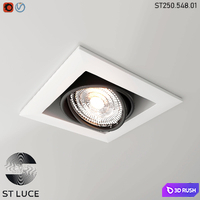 ST250.448.01 Built-in lamp OM 3D Model Vray, Corona