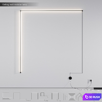 Walllight FI66 3D Model Corona