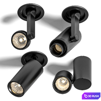 Arkos Light Set 02 3D Model Vray, Corona