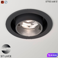 ST702.248.12 Int. White/Black LED OM 3D Model Vray, Corona