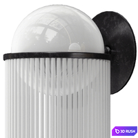 Celestial Wall Sconce Light 3D Model Vray, Corona
