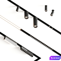 LTX lighting solutions set 1 3D Model Corona