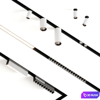 LTX lighting solutions set 1 3D Model Corona