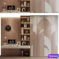 Furniture composition 753 3D Model Vray