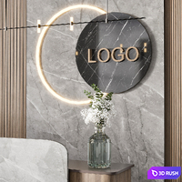 RECEPTION DESK NO19 3D Model Vray, Corona