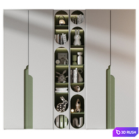 Furniture composition 773 3D Model Vray