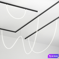 Track magnetic system Slim Magnetic from ELECTROSTANDARD 3D Model Vray, Corona