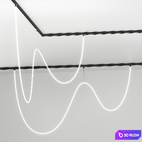 Track magnetic system Slim Magnetic from ELECTROSTANDARD 3D Model Vray, Corona