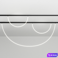 Track magnetic system Slim Magnetic from ELECTROSTANDARD 3D Model Vray, Corona