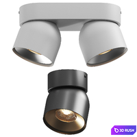 Nordlux - Pitcher 1, 2-Spot Ceiling 3D Model Vray, Corona