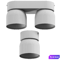 Nordlux - Pitcher 1, 2-Spot Ceiling 3D Model Vray, Corona