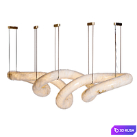 Pendant lamp Infinity16 from Atelier Alain Ellouz 3D Model Corona