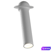 Rotating ceiling spotlights 3D Model Vray, Corona