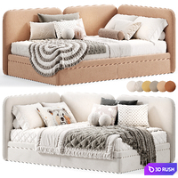 Parfe Kids Bed 13 3D Model Corona
