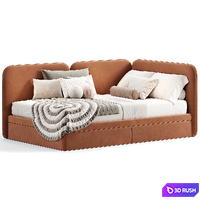 Parfe Kids Bed 13 3D Model Corona
