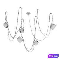 VS-5 Vitis Chandelier 3D Model Corona