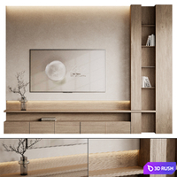 TV set 14 3D Model Corona
