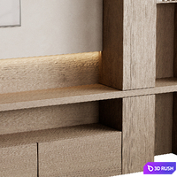 TV set 14 3D Model Corona