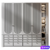 Furniture composition GHS-2613 3D Model Corona