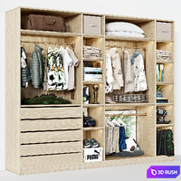 Child wardrobe 11 3D Model Corona