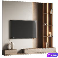 TV Set-5 3D Model Corona