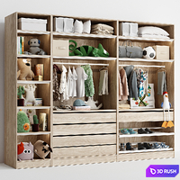 Wardrobe16 3D Model Corona