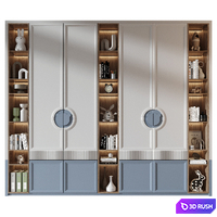 Furniture composition 875 3D Model Vray