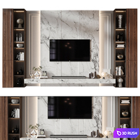 TV shelf 0821 3D Model Corona