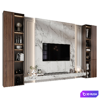 TV shelf 0821 3D Model Corona