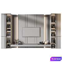 TV shelf 0821 3D Model Corona