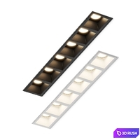 Eden Design IN SPOT monopoint Recessed Ceiling Lights 3D Model Vray, Corona