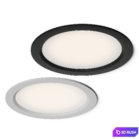 Vale-Tu Flat Large Ceiling Spot by LTS 3D Model Vray, Corona
