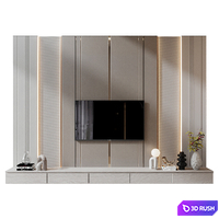 TV Shelf KTV177 3D Model Corona