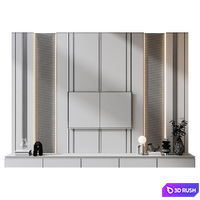 TV Shelf KTV177 3D Model Corona