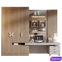Furniture composition 900 3D Model Corona