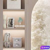 Children's furniture to order (shelf and decorative arch) 3D Model Corona