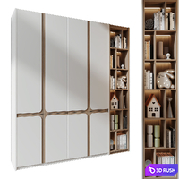 Furniture composition GHS-2654 3D Model Corona