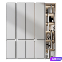 Furniture composition GHS-2654 3D Model Corona