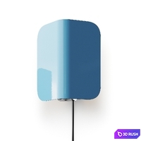 Hay Apex Wall Lamp 3D Model Vray, Corona