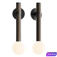 Pell Wall Sconce 3D Model Corona