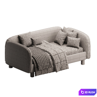 Debbie 180 Kids Bed 3D Model Corona